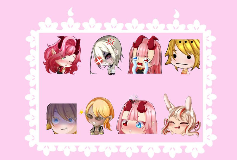 Emote personalized 10 Euros / 15 USD per emote